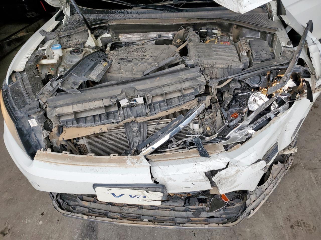 2019 Volkswagen Tiguan Se VIN: 3VV2B7AX1KM100553 Lot: 71679715