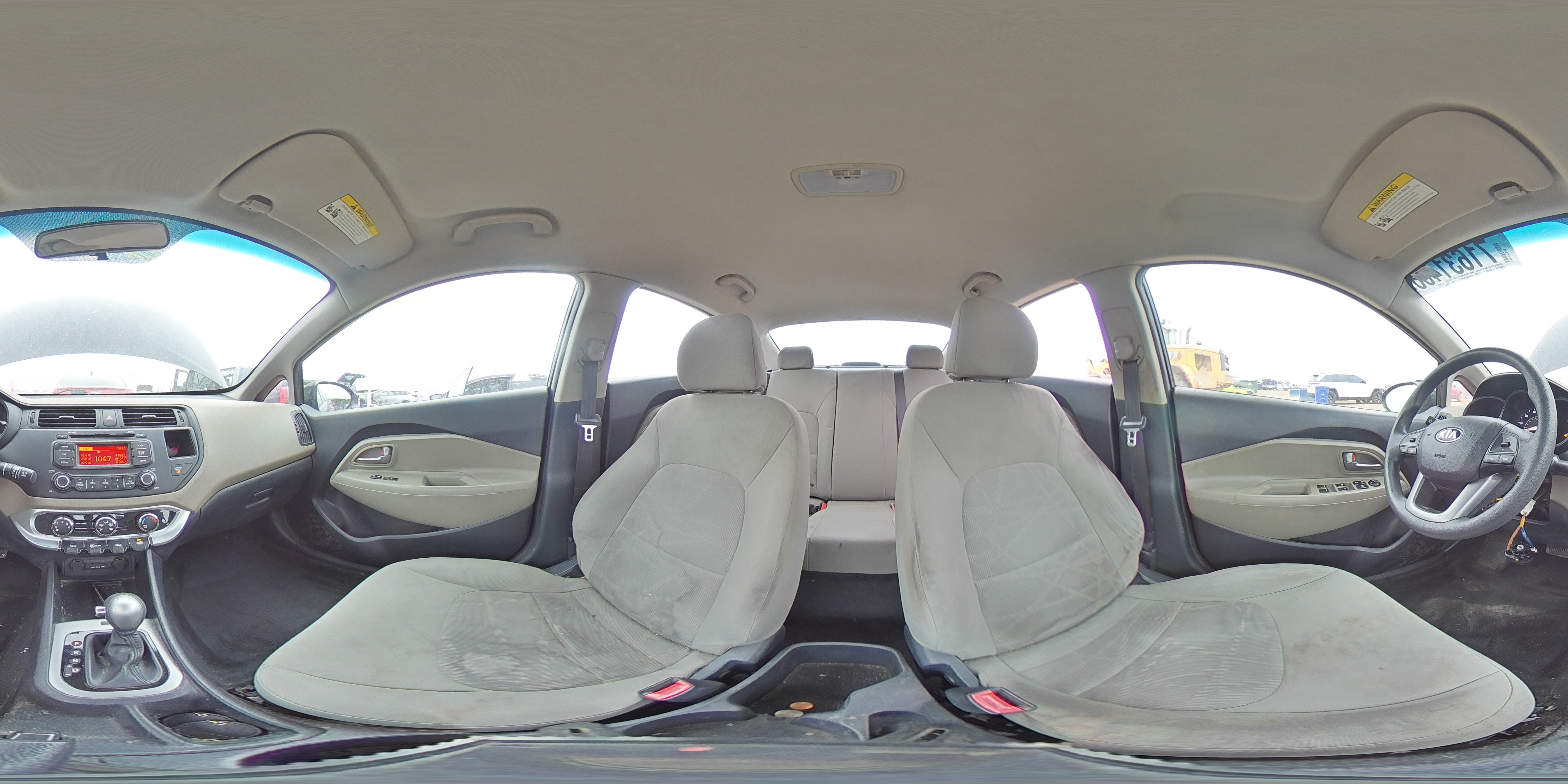 2015 Kia Rio Lx VIN: KNADM4A37F6426549 Lot: 71631465