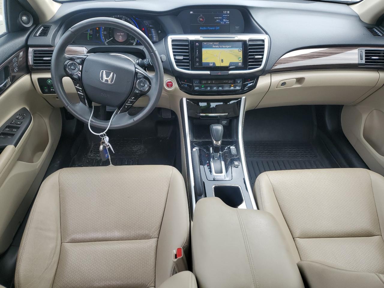 2017 Honda Accord Touring Hybrid VIN: JHMCR6F70HC030988 Lot: 81017875