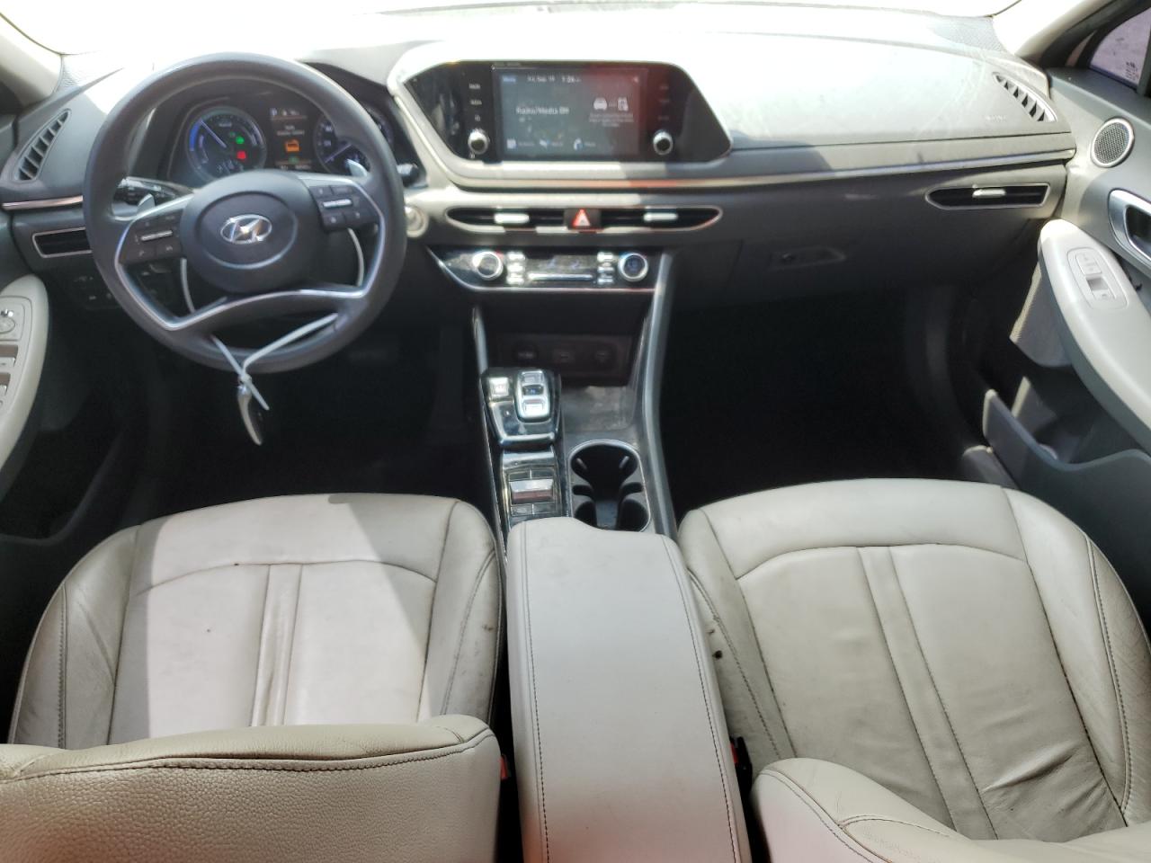 2021 Hyundai Sonata Hybrid VIN: KMHL24JJXMA028325 Lot: 80663555