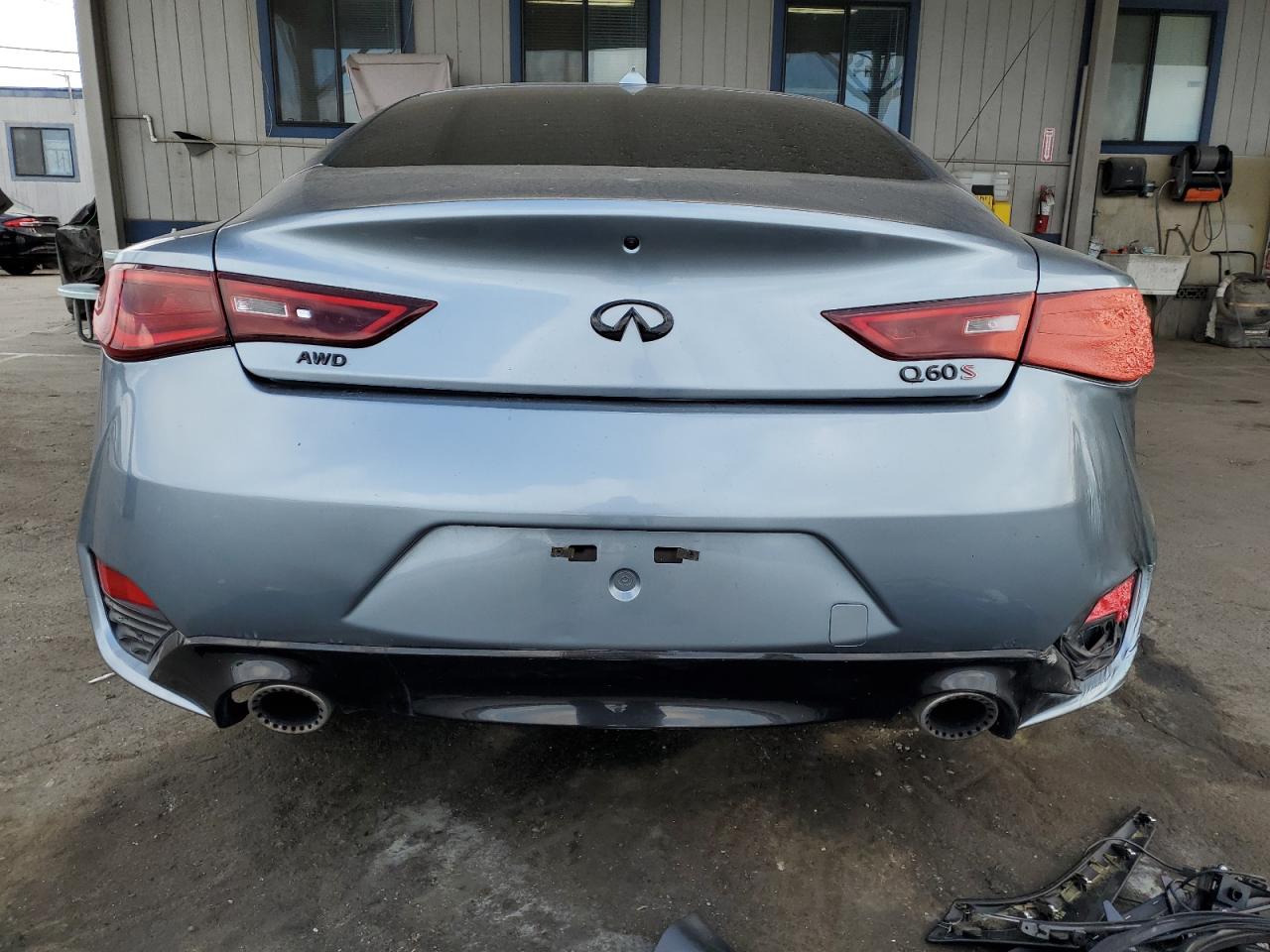 2017 Infiniti Q60 Red Sport 400 VIN: JN1FV7EL8HM700377 Lot: 81923415