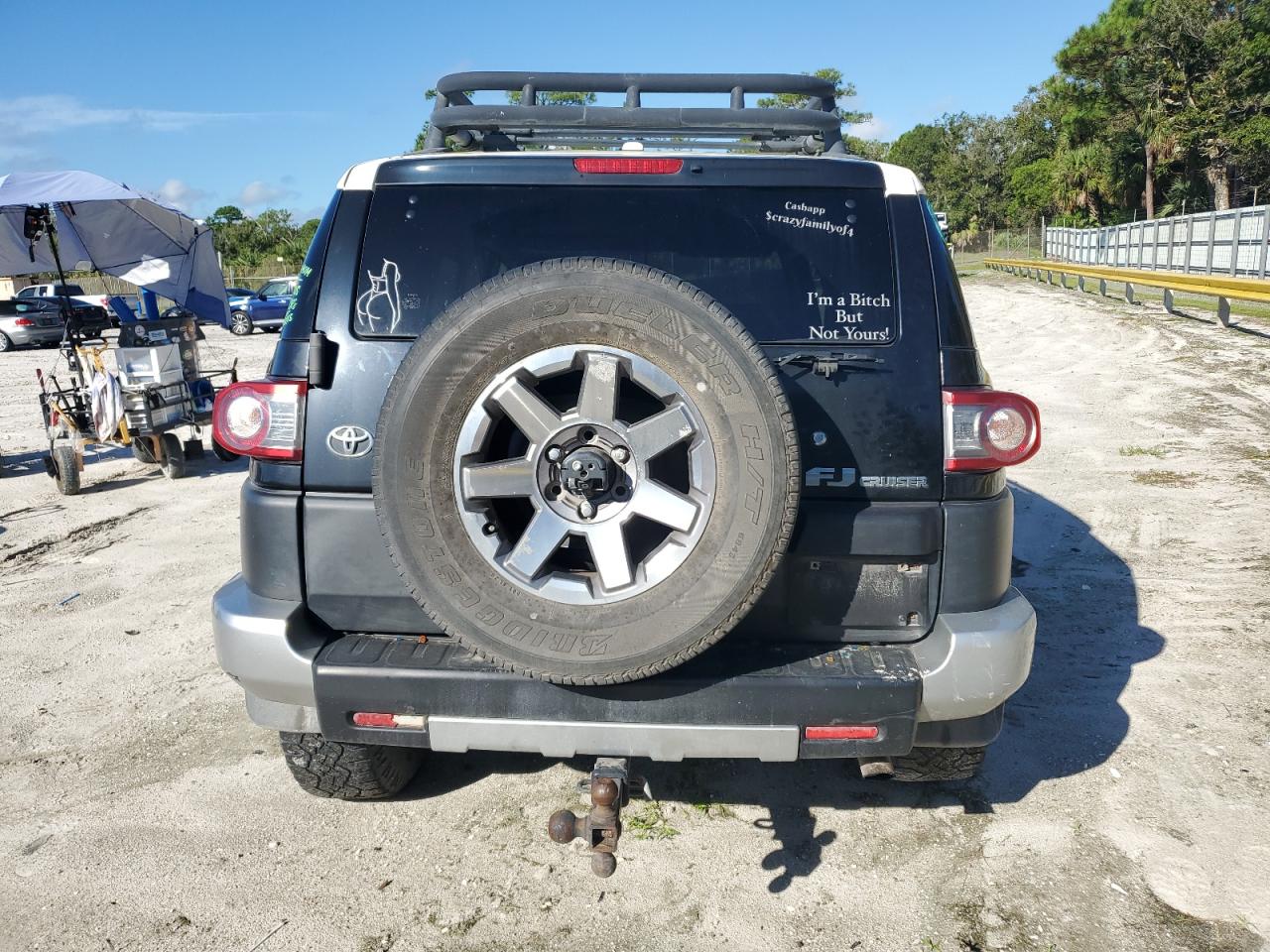 2014 Toyota Fj Cruiser VIN: JTEZU4BF6EK013735 Lot: 86786875