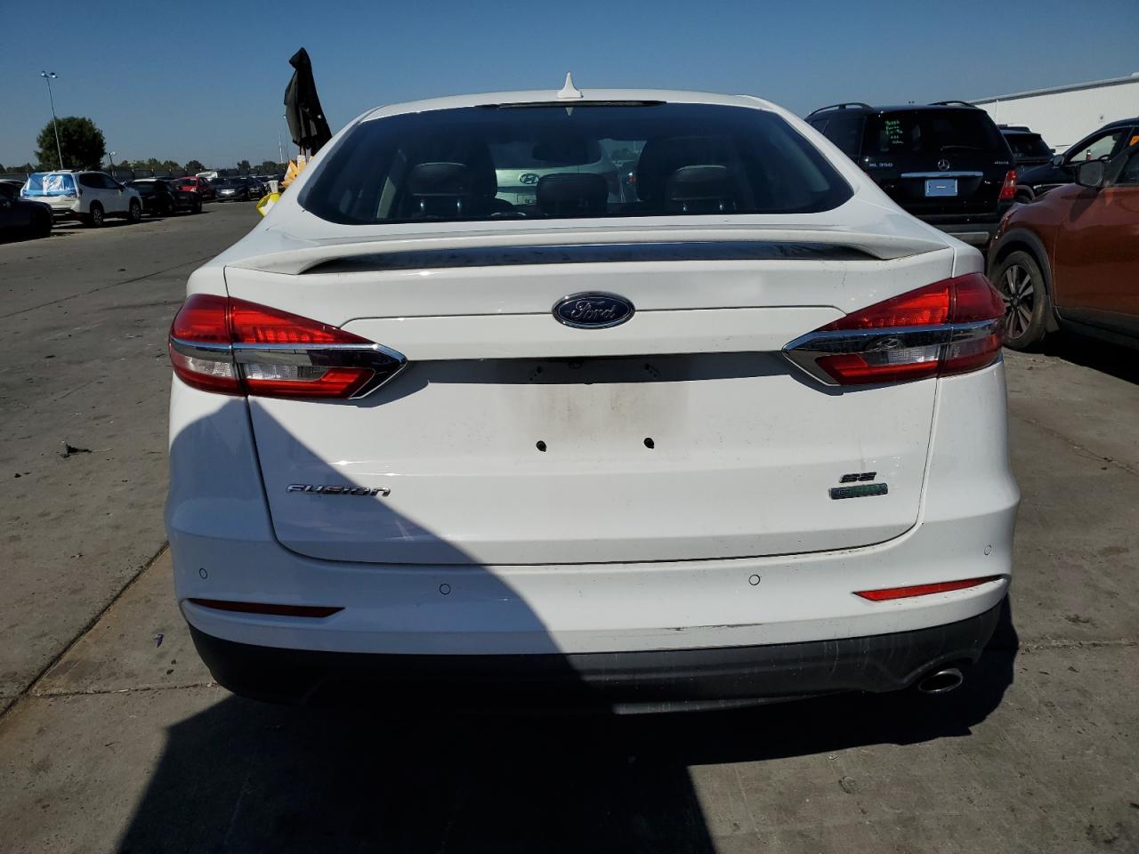 2019 Ford Fusion Se VIN: 3FA6P0HDXKR114917 Lot: 84059545