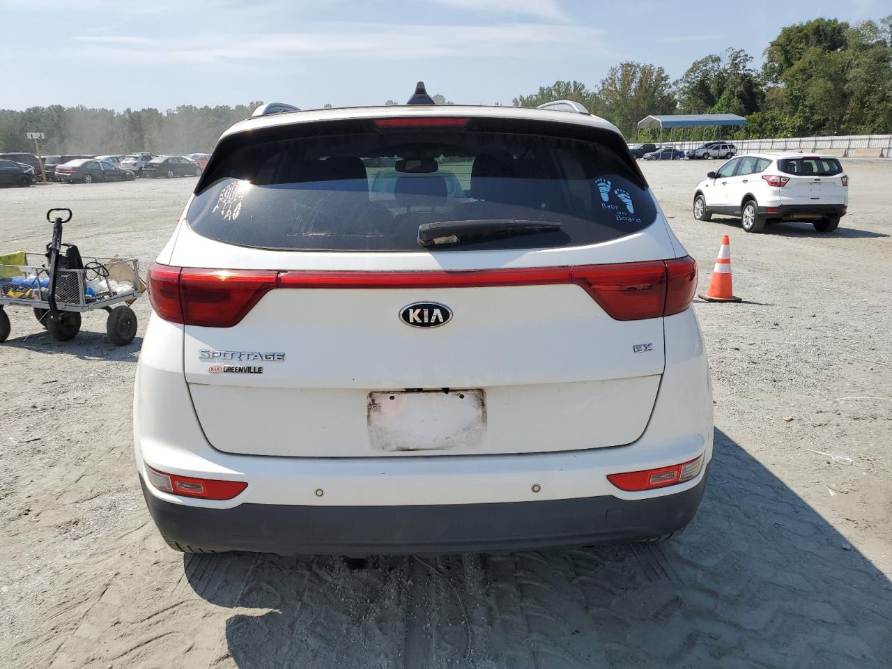 2017 Kia Sportage Ex VIN: KNDPN3AC1H7043615 Lot: 80745485