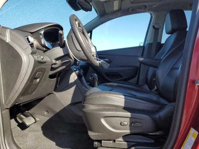  CHEVROLET TRAX 2019 Czerwony