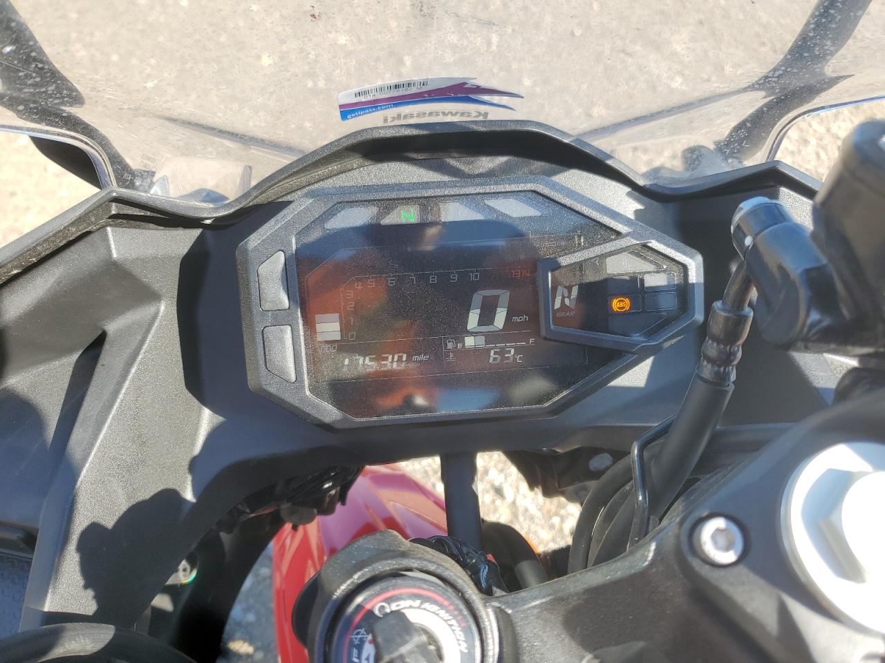 2024 Kawasaki Ex500 VIN: ML5EXGG19RDA11929 Lot: 80385835