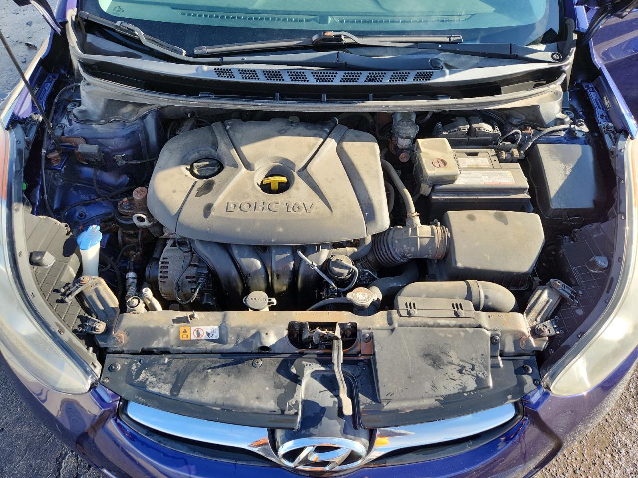 2013 Hyundai Elantra Gls VIN: 5NPDH4AE5DH367285 Lot: 84281215