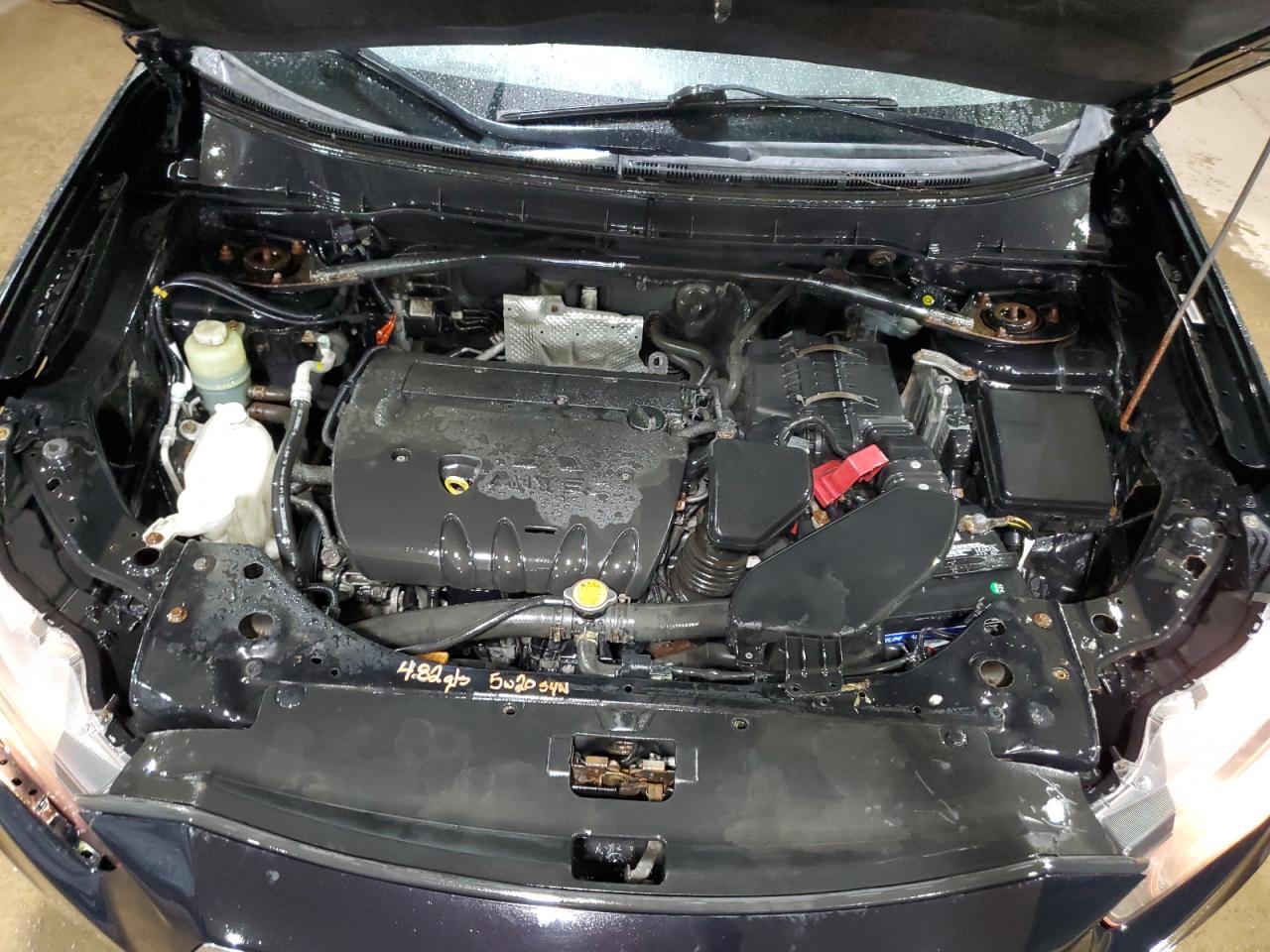 2010 Mitsubishi Outlander Es VIN: JA4AT2AW9AZ008597 Lot: 72000015