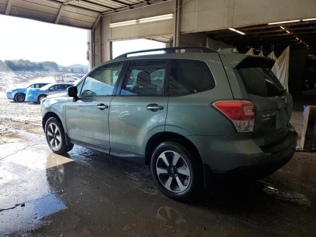  SUBARU FORESTER 2017 Зеленый