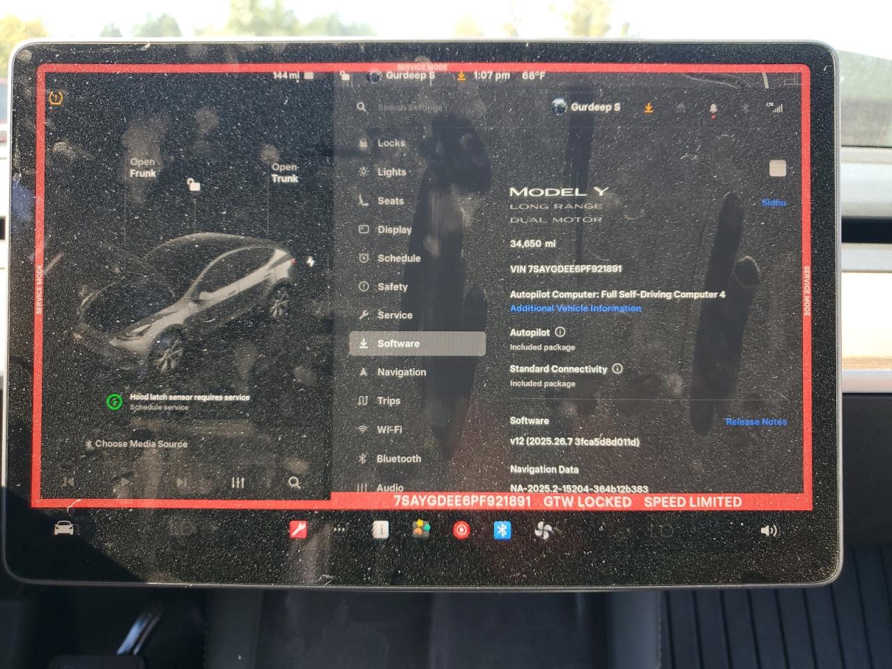 2023 Tesla Model Y VIN: 7SAYGDEE6PF921891 Lot: 82118335