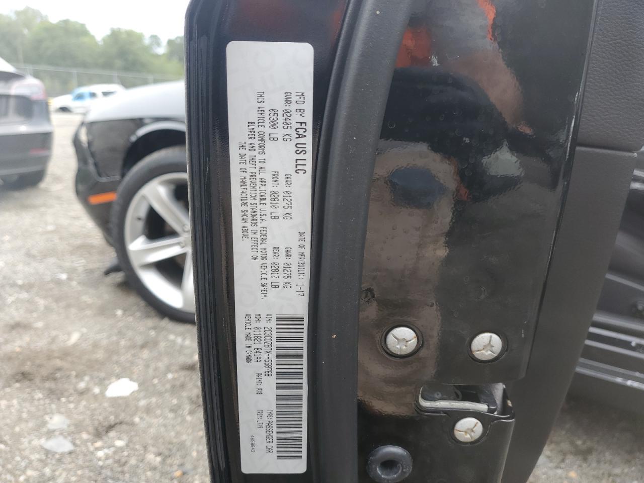 2017 Dodge Challenger R/T VIN: 2C3CDZBTXHH558768 Lot: 81933015