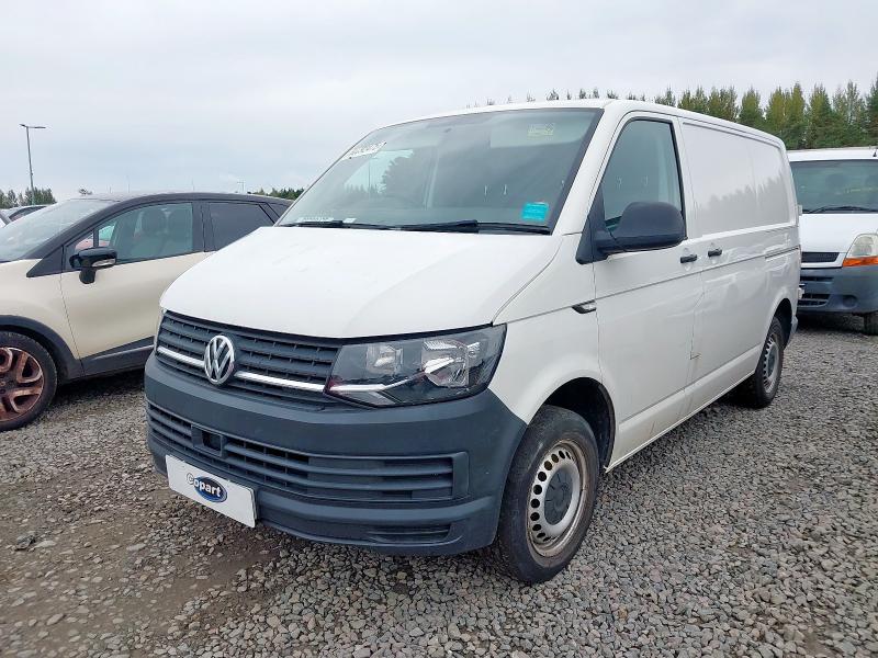 2019 VOLKSWAGEN TRANSPORTER 2.0 TDI BMT 102 STARTLINE VAN EURO 6 for sale at Copart EAST KILBRIDE
