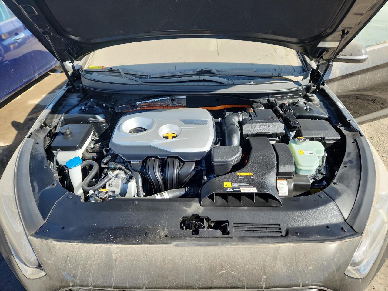 2019 Hyundai Sonata Hybrid VIN: KMHE34L35KA092578 Lot: 70900965