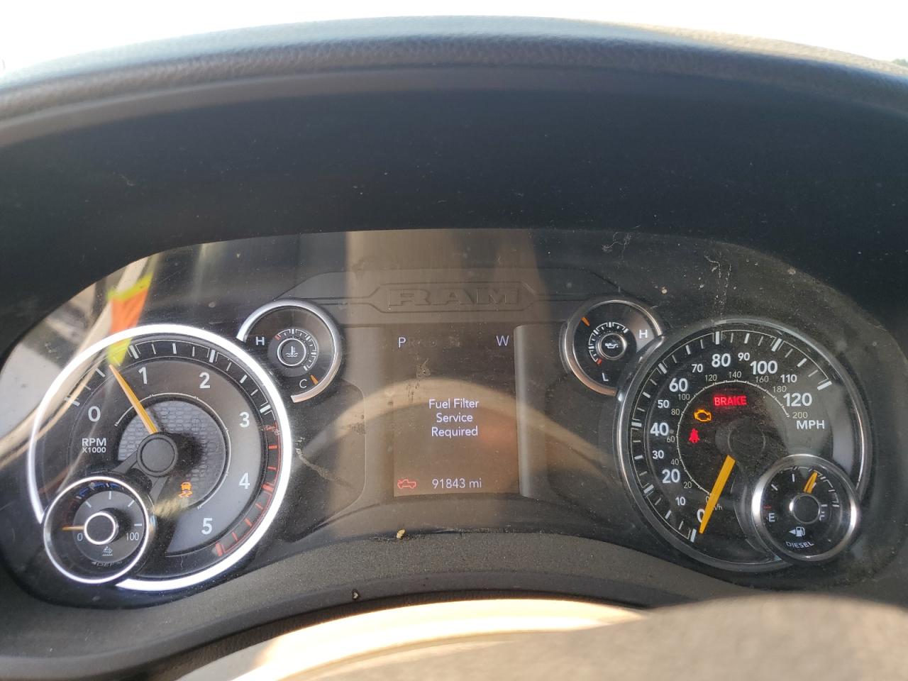 2021 Ram 2500 Tradesman 4X4 6'4 Box VIN: 3C6UR5CL3MG606072 Lot: 43375724