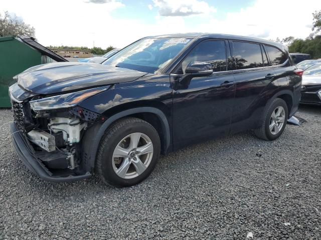  TOYOTA HIGHLANDER 2021 Черный