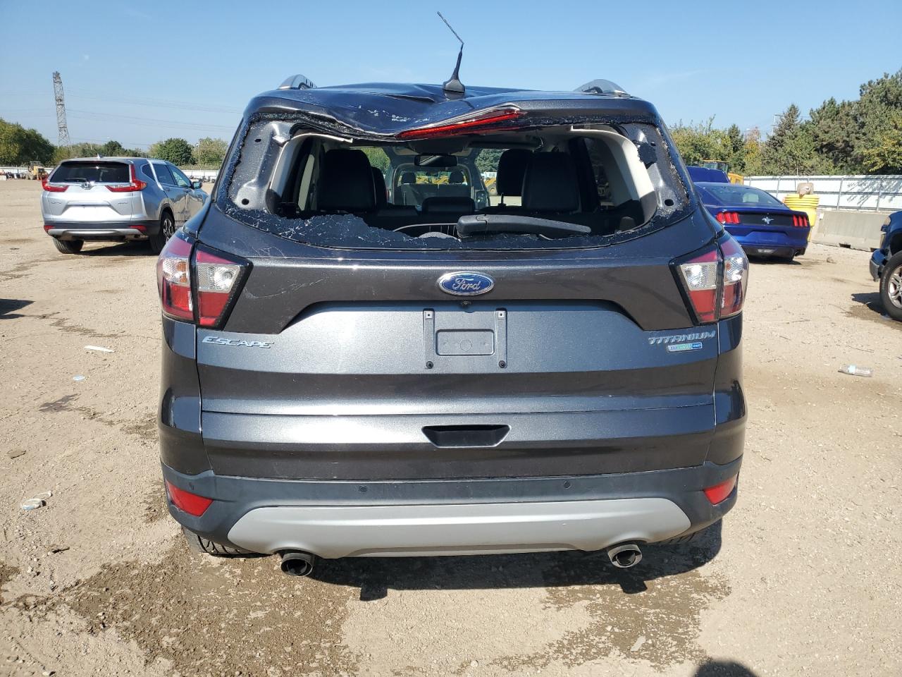 2018 Ford Escape Titanium VIN: 1FMCU9J9XJUD15915 Lot: 84385755