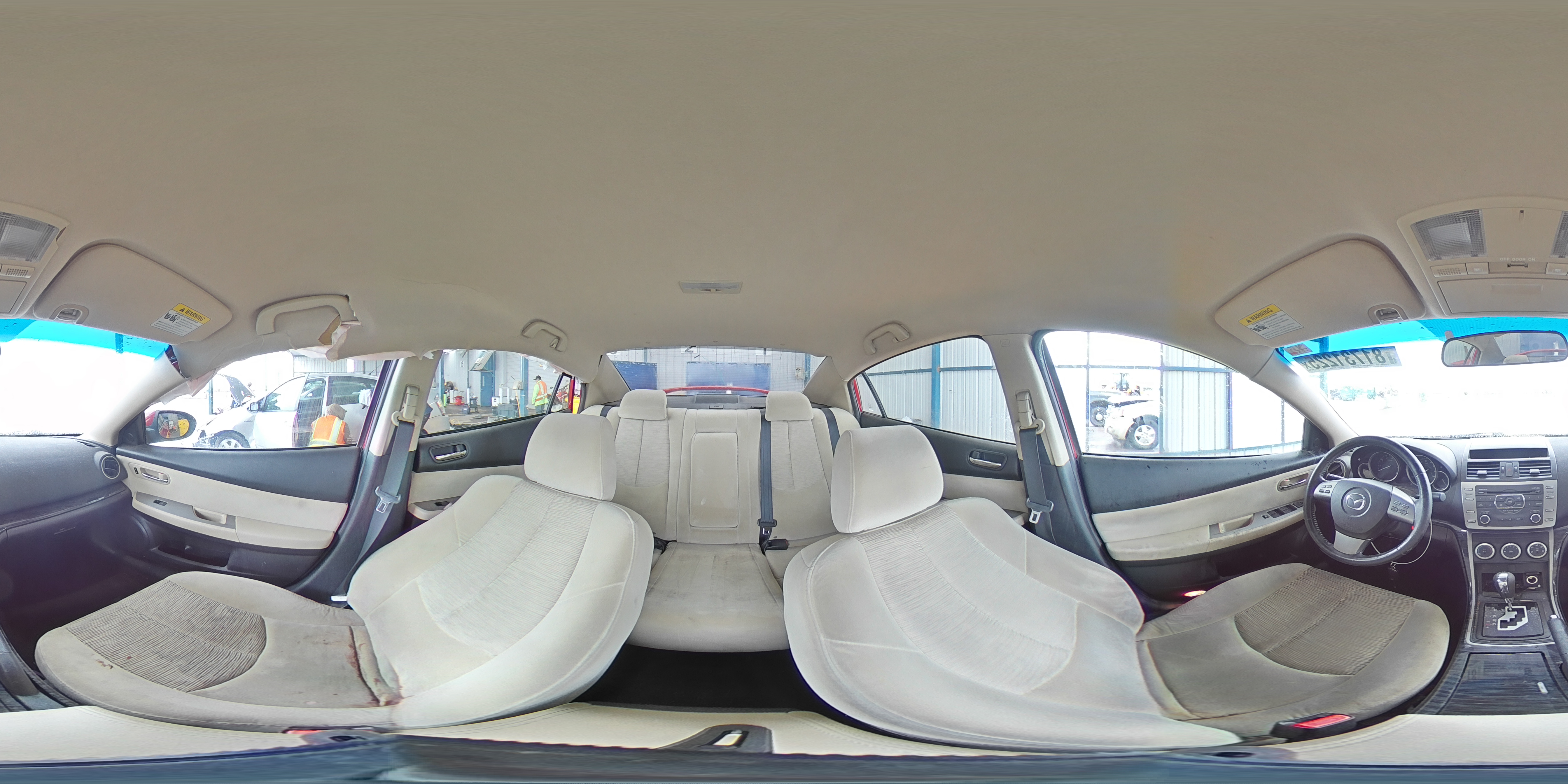 2010 Mazda 6 I VIN: 1YVHZ8CH2A5M17093 Lot: 81731225