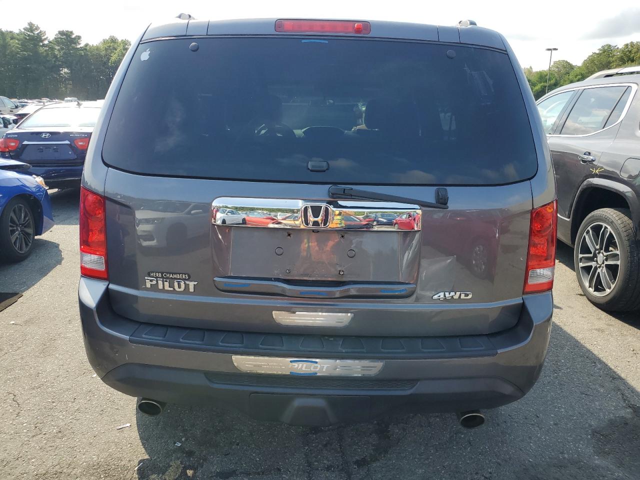 2014 Honda Pilot Ex VIN: 5FNYF4H4XEB033581 Lot: 81267675