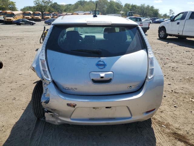  NISSAN LEAF 2015 Srebrny