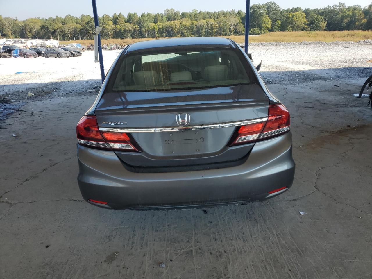 2013 Honda Civic Lx VIN: 2HGFB2F57DH532982 Lot: 81026665