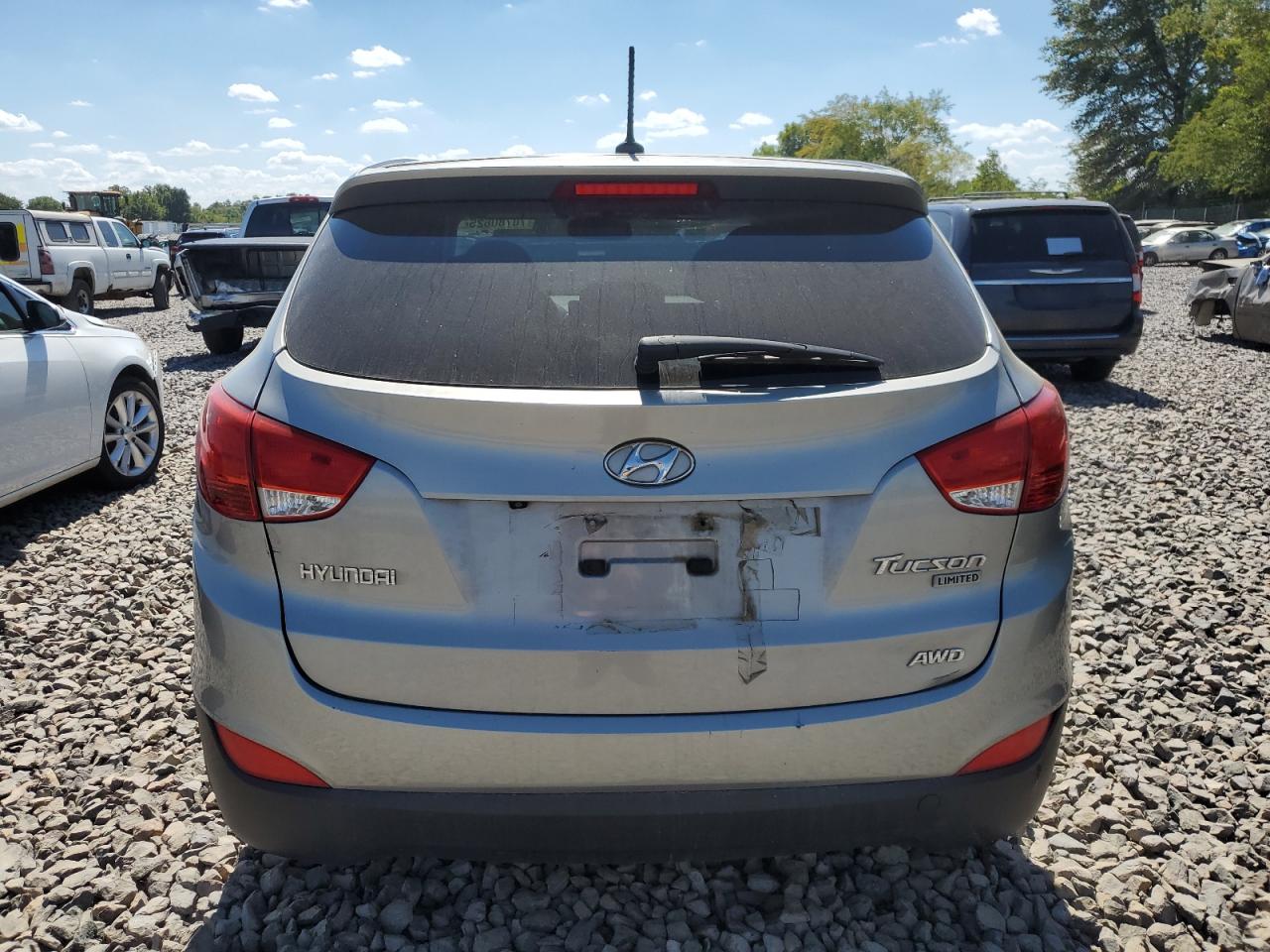 2013 Hyundai Tucson Gls VIN: KM8JUCAC3DU606874 Lot: 70780625