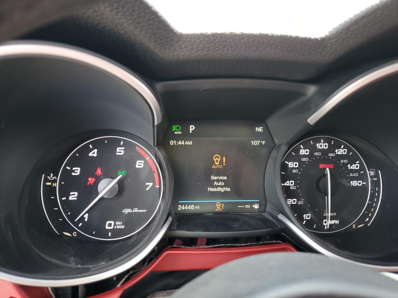 2019 Alfa Romeo Stelvio VIN: ZASPAJAN6K7C71061 Lot: 71435985