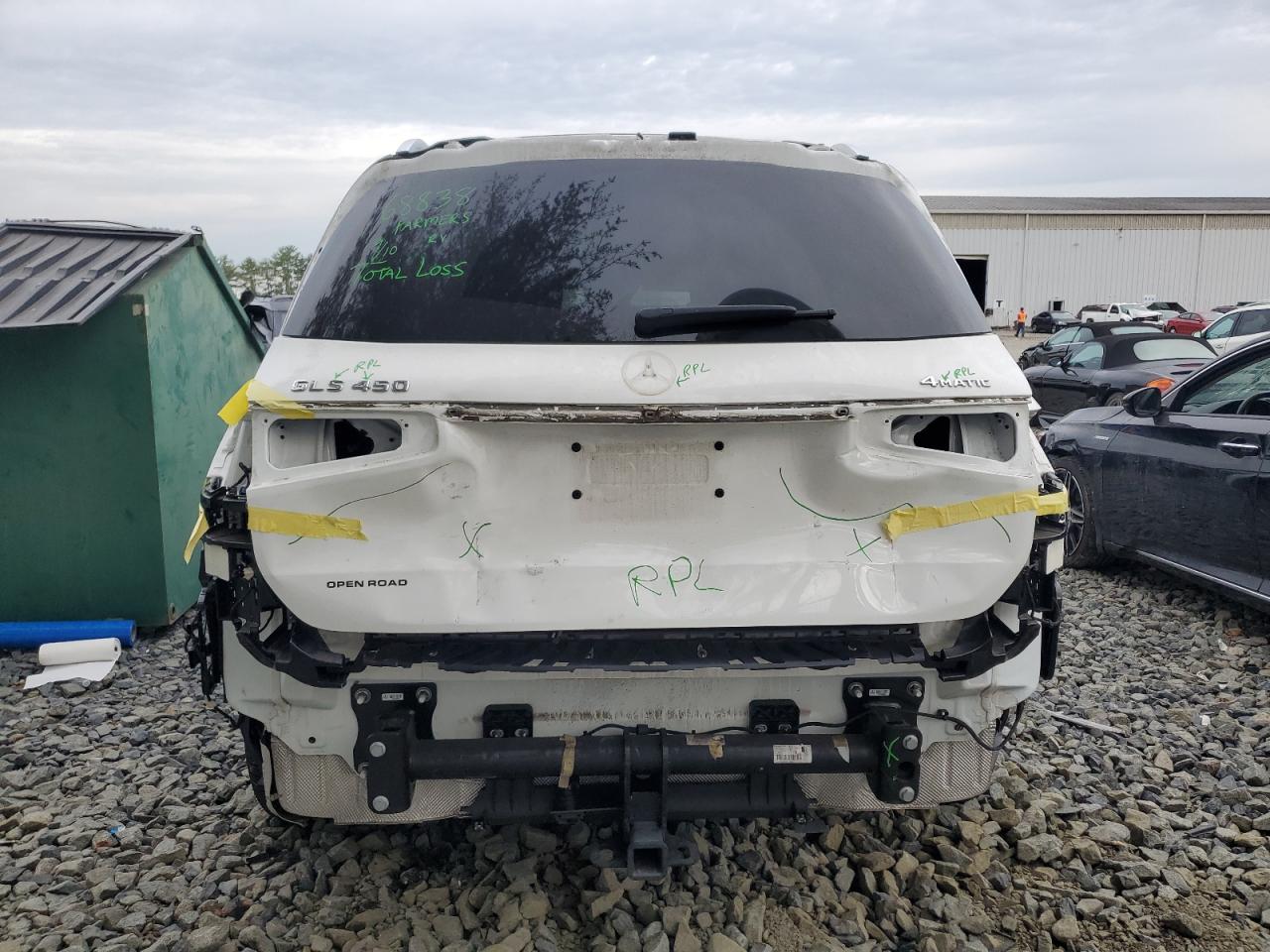 2021 Mercedes-Benz Gls 450 4Matic VIN: 4JGFF5KEXMA420651 Lot: 80874415