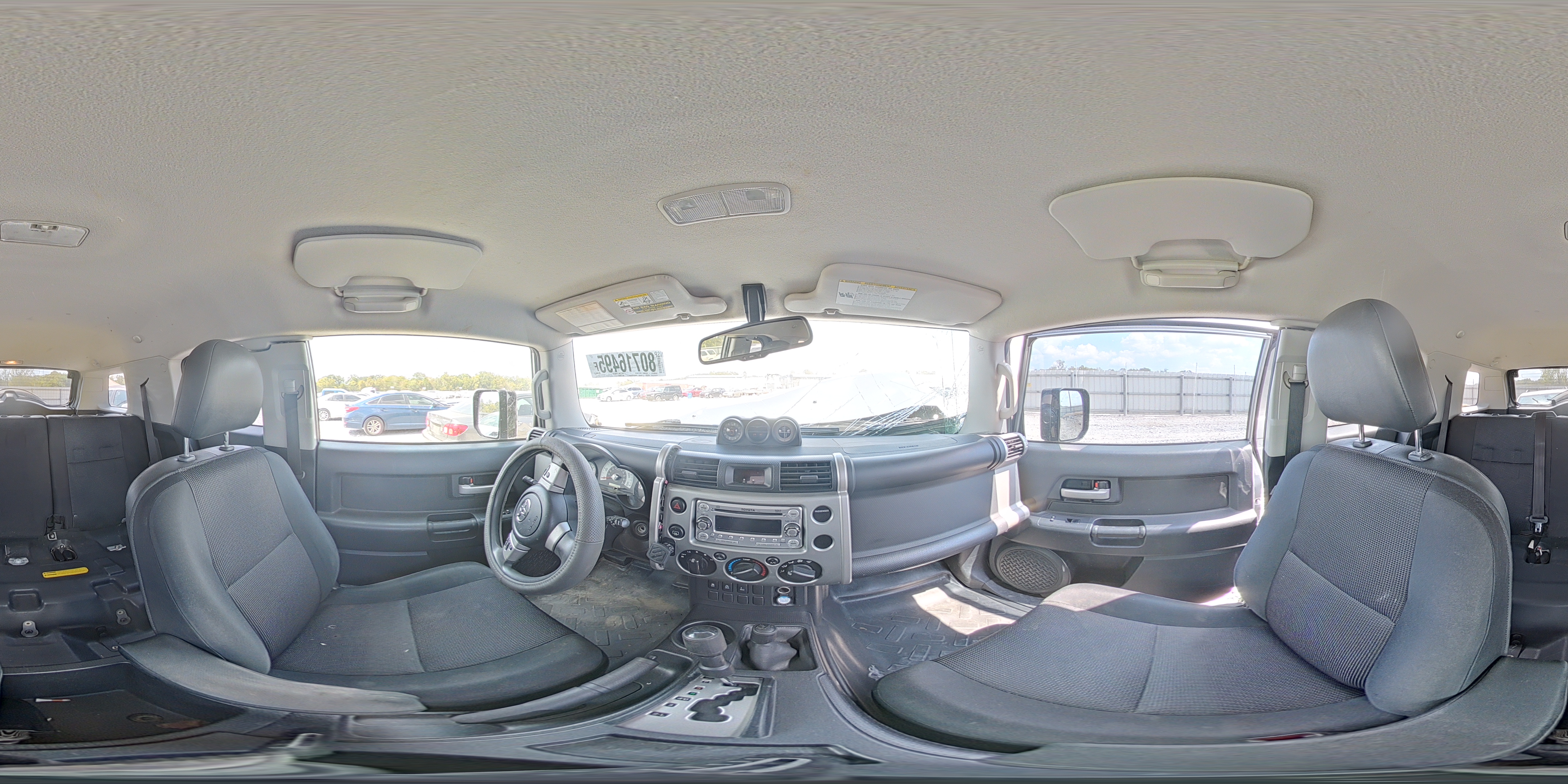 2012 Toyota Fj Cruiser VIN: JTEBU4BF6CK138362 Lot: 80716495