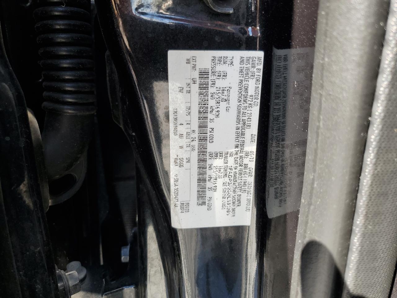 2013 Ford Focus Se VIN: 1FADP3F23DL331396 Lot: 81279285