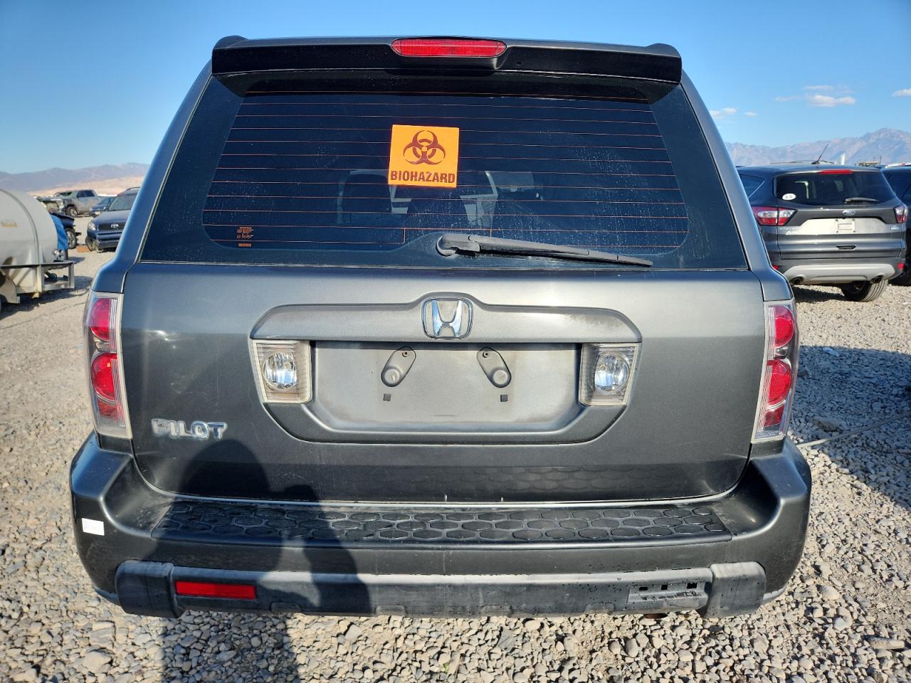 2007 Honda Pilot Lx VIN: 5FNYF28177B001152 Lot: 81486975