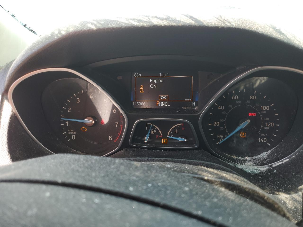 2015 Ford Focus Se VIN: 1FADP3F28FL342722 Lot: 84028675