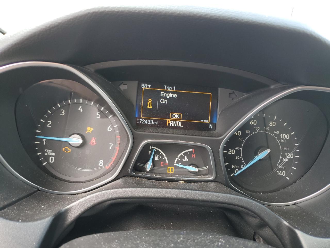 2017 Ford Focus Se VIN: 1FADP3F2XHL209446 Lot: 83966925