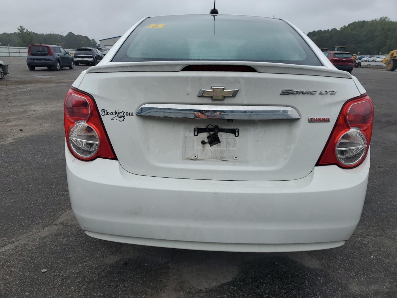 2016 Chevrolet Sonic Ltz VIN: 1G1JE5SB9G4147771 Lot: 72005675