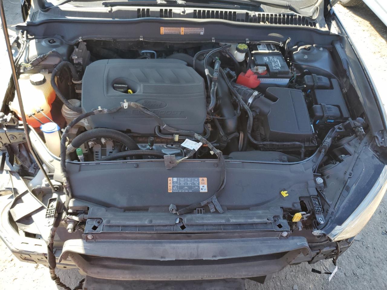 2017 Ford Fusion Se VIN: 3FA6P0HD3HR365416 Lot: 80495425