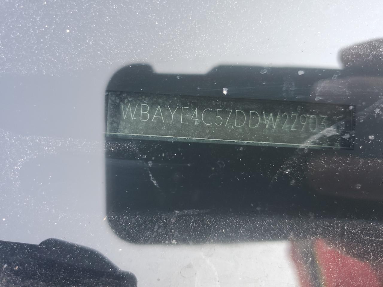 2013 BMW 740 Li VIN: WBAYE4C57DDW22903 Lot: 81363075