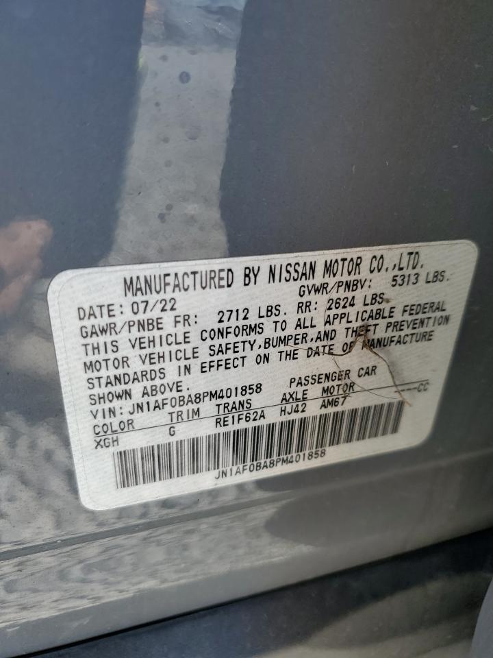 2023 Nissan Ariya Engage VIN: JN1AF0BA8PM401858 Lot: 80644515