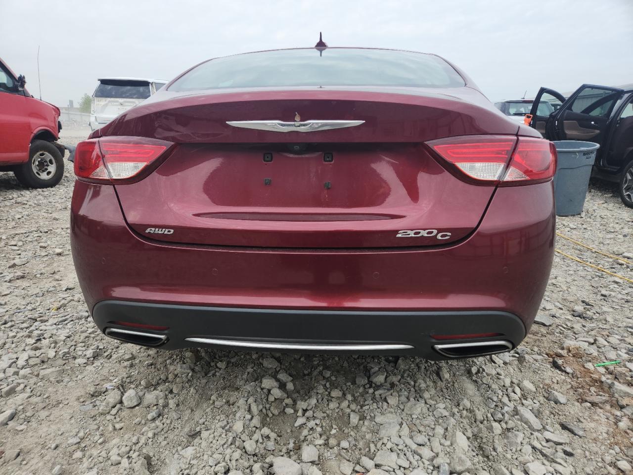 2015 Chrysler 200 C VIN: 1C3CCCEG2FN556936 Lot: 80519805