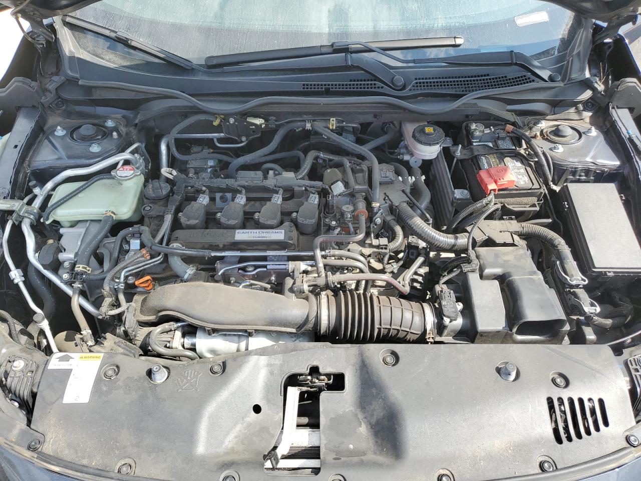2019 Honda Civic Ex VIN: JHMFC1F31KX003751 Lot: 80120865