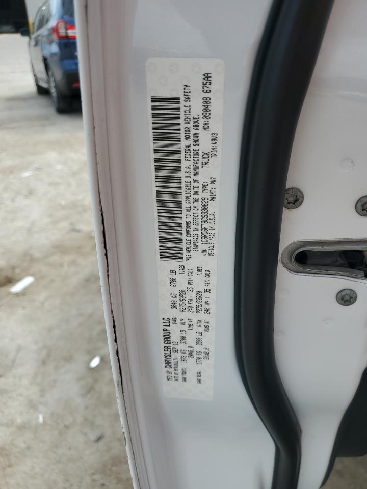 2012 Dodge Ram 1500 St VIN: 1C6RD6FT8CS330629 Lot: 81133555