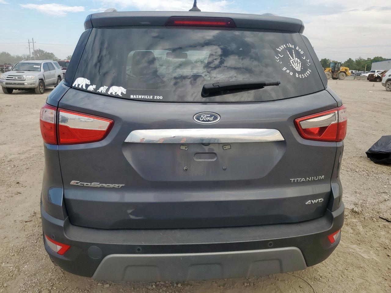 2021 Ford Ecosport Titanium VIN: MAJ6S3KLXMC400512 Lot: 84838065