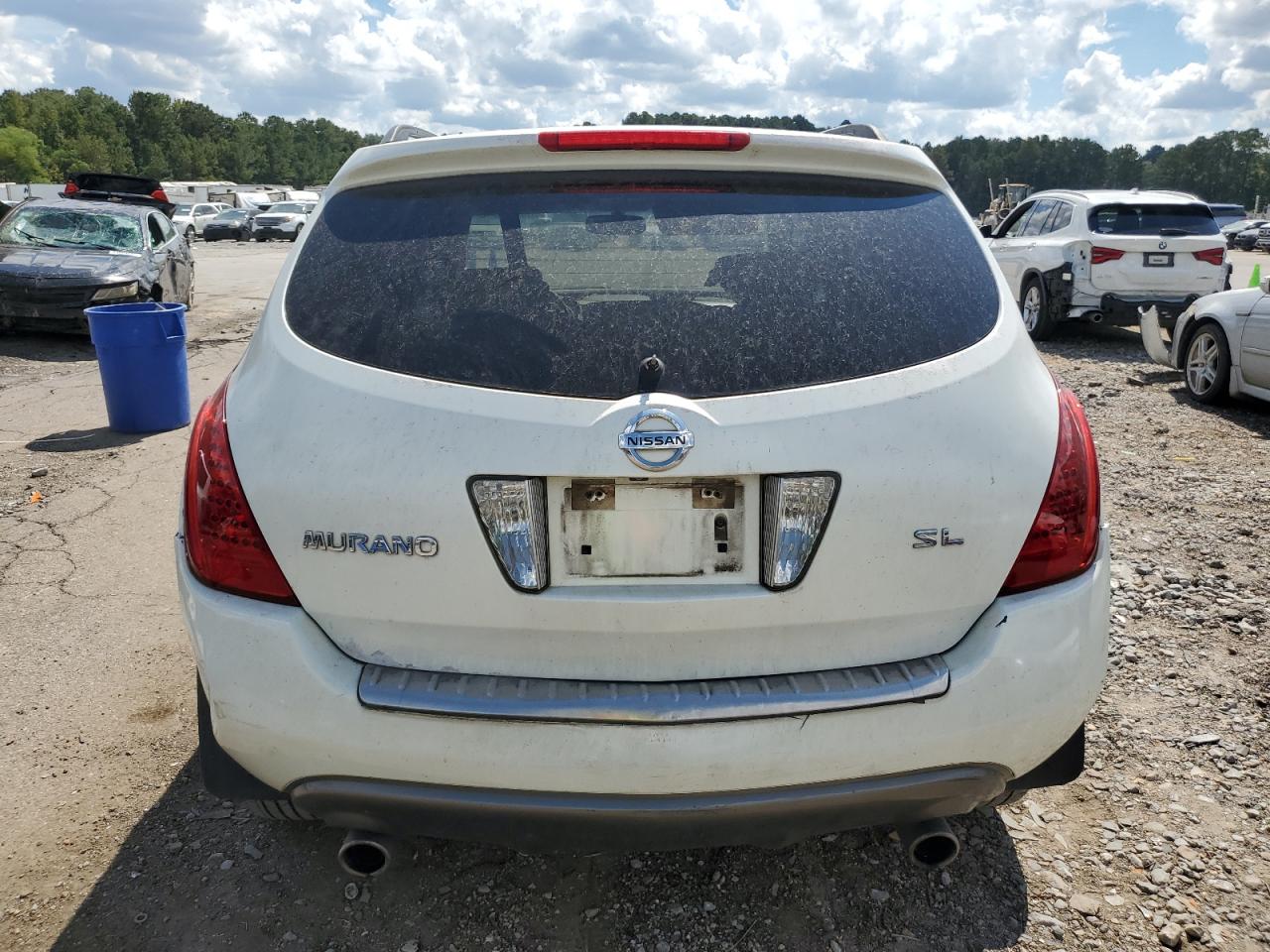 2006 Nissan Murano Sl VIN: JN8AZ08T76W412628 Lot: 83854645