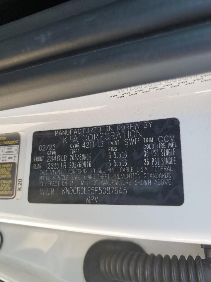 2023 Kia Niro Ex VIN: KNDCR3LE5P5087645 Lot: 71741375