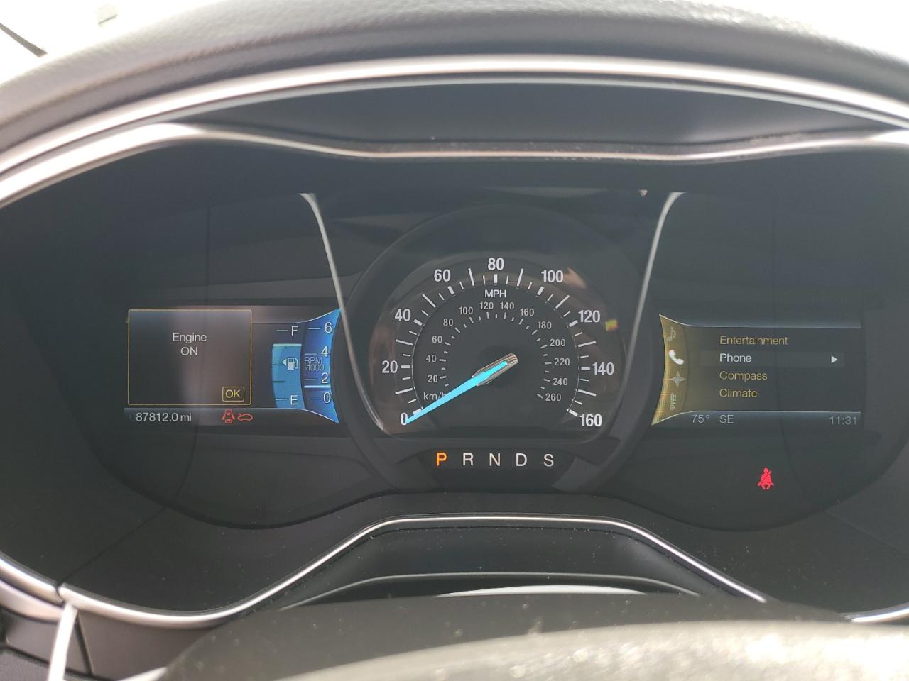 2014 Ford Fusion Titanium VIN: 3FA6P0K91ER208919 Lot: 81587285