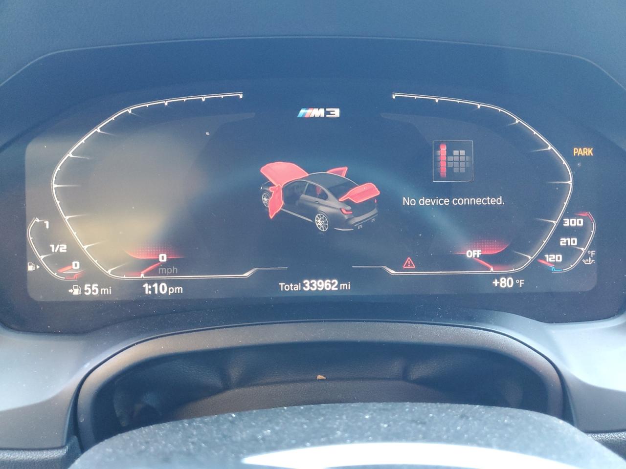 2021 BMW M3 VIN: WBS53AY07MFL10715 Lot: 80585085