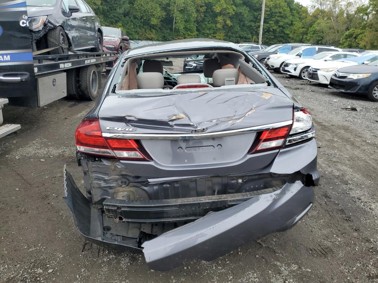 2014 Honda Civic Exl VIN: 2HGFB2F97EH514177 Lot: 83865545