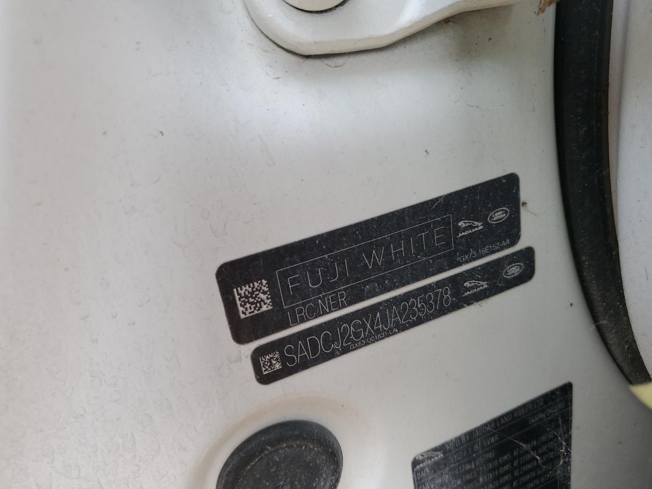 2018 Jaguar F-Pace Premium VIN: SADCJ2GX4JA235378 Lot: 72046905