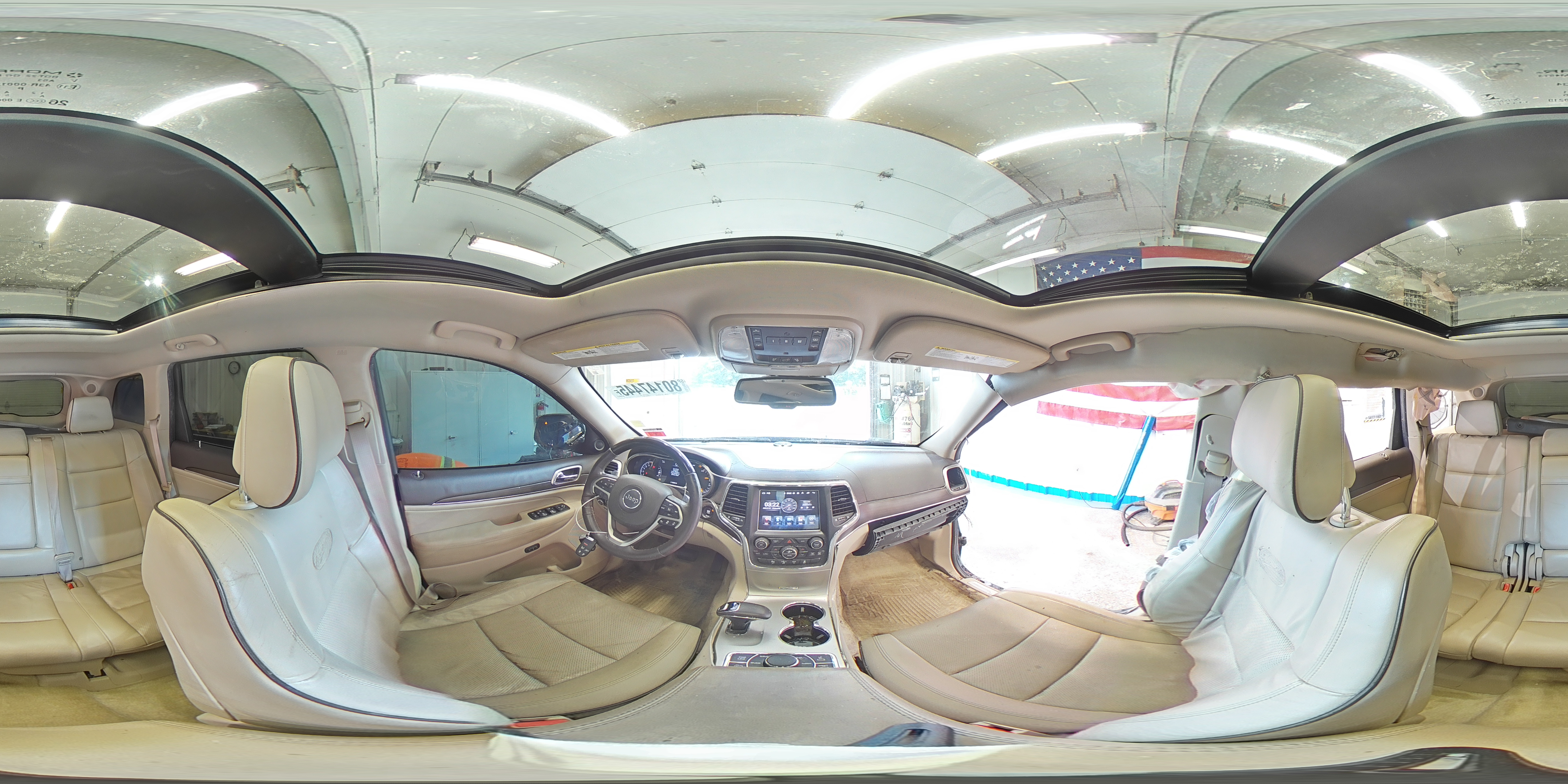 2015 Jeep Grand Cherokee Overland VIN: 1C4RJFCG8FC847307 Lot: 80147445