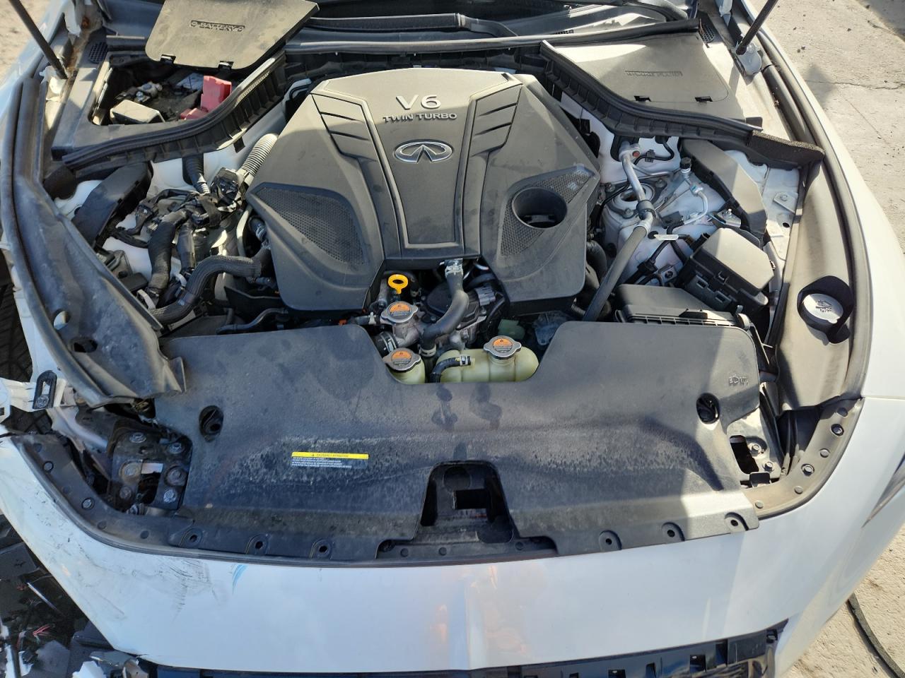 2021 Infiniti Q60 Red Sport 400 VIN: JN1FV7LL5MM560639 Lot: 84452765