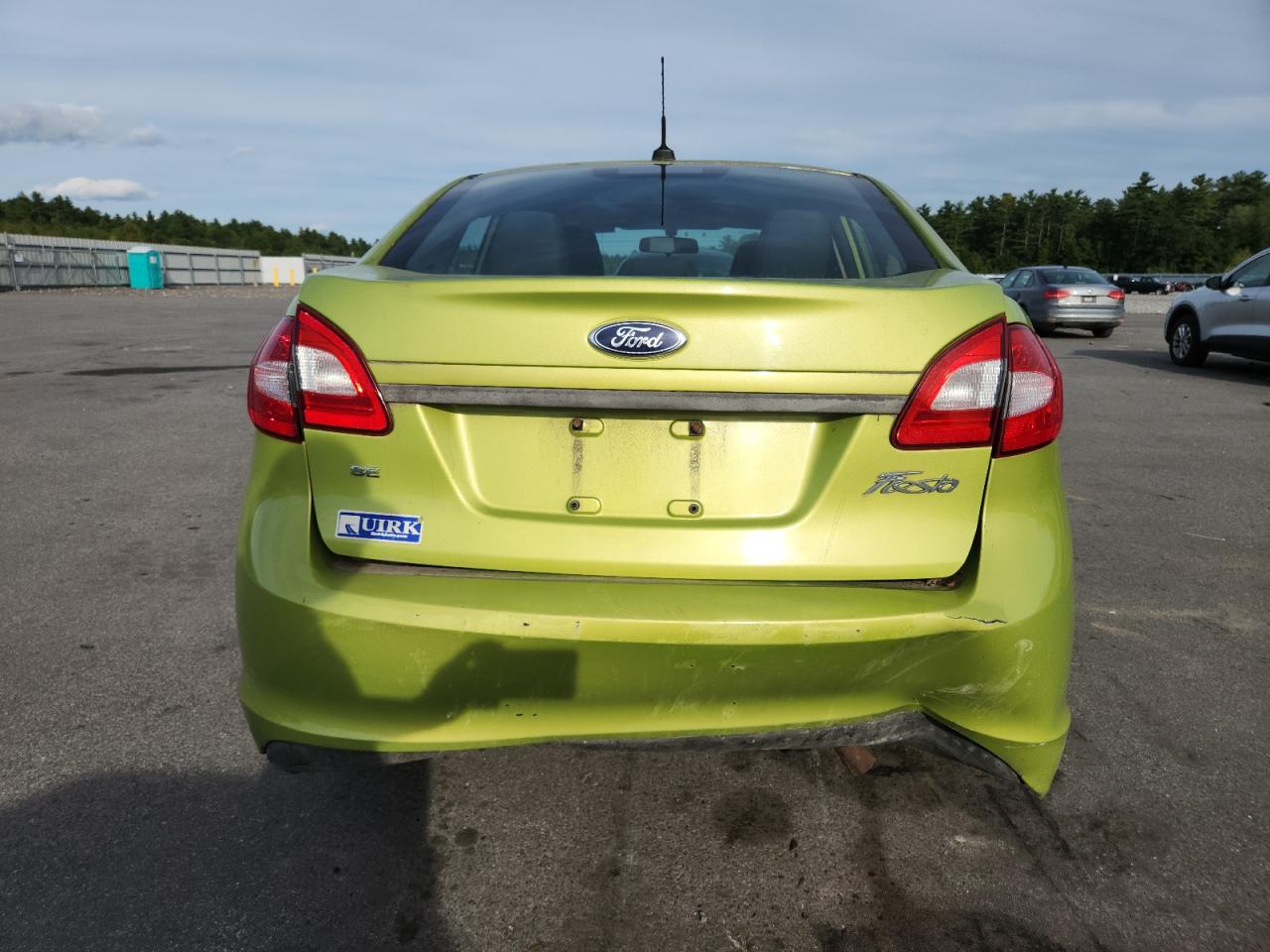 2013 Ford Fiesta Se VIN: 3FADP4BJ6DM110635 Lot: 72027525