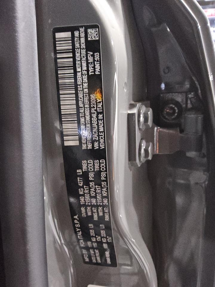 2020 Jeep Renegade Latitude VIN: ZACNJABB4LPL23096 Lot: 81164295